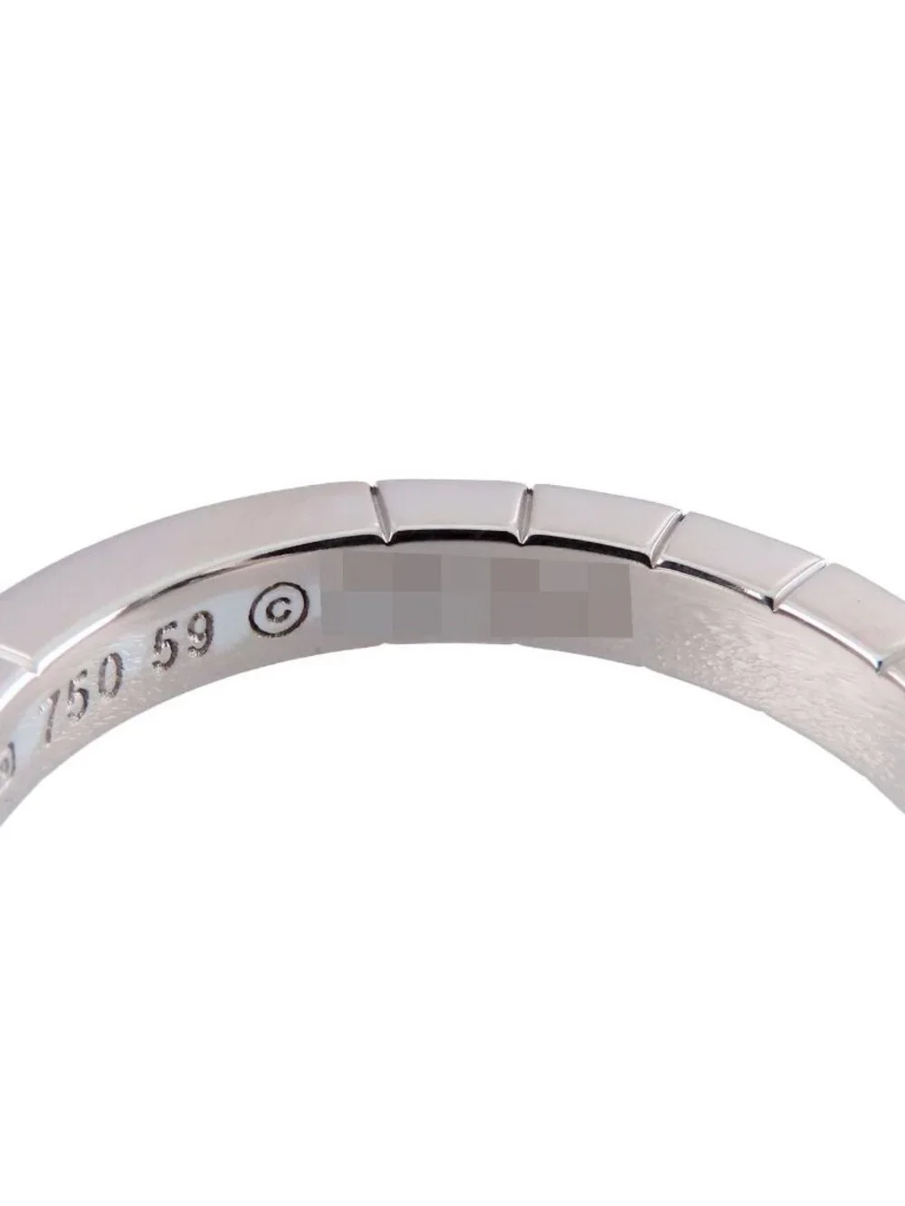 Cartier Lanieres Ring White Gold 18K 59